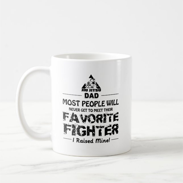 Jiu Jitsu pappamugg Kaffemugg (Vänster)