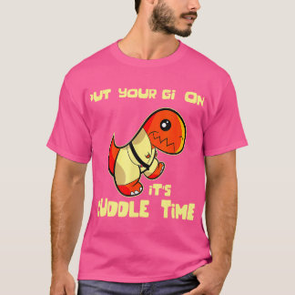 Jiu Jitsu Retro Jitsusaurus satte på sig din gigi T Shirt
