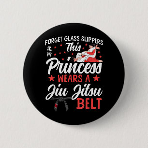Jiu Jitsu Retro Vintage Glöm Glas Slippers Detta Knapp