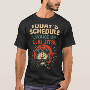 Jiu Jitsu Retro Vintage Jiu Jitsu Panikera Inte Ja T Shirt