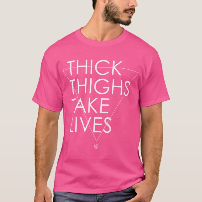 Jiu-Jitsu Shirt - Tjock tjock tjock tjock tjock ta T (Framsida)