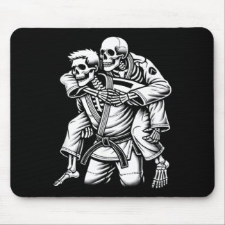 Jiu jitsu skelett bakre strypning brasiliansk Jiu Musmatta