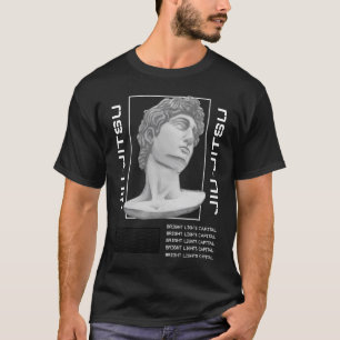 Jiu Jitsu Statue Head MMA Wrestling BJJ Boxing T Shirt