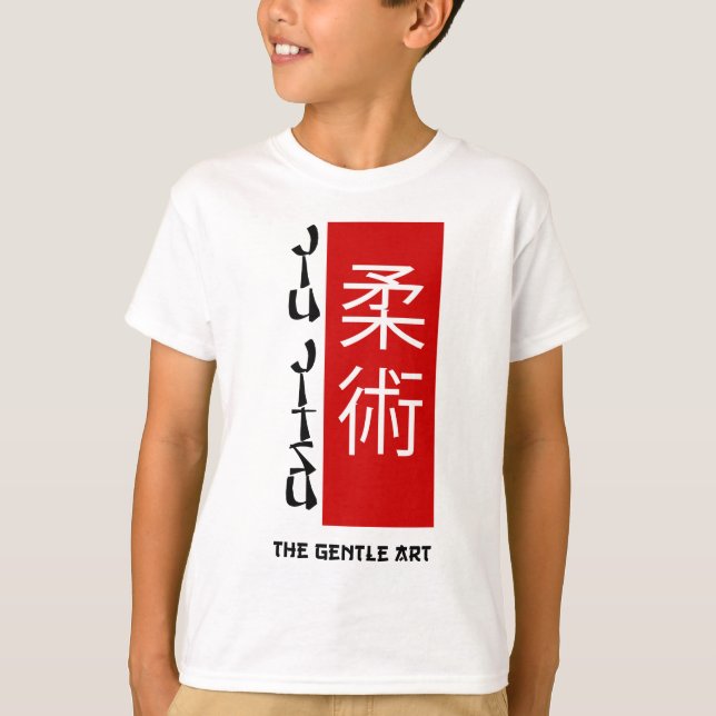 Jiu Jitsu - stillakonsten T-shirt (Framsida)
