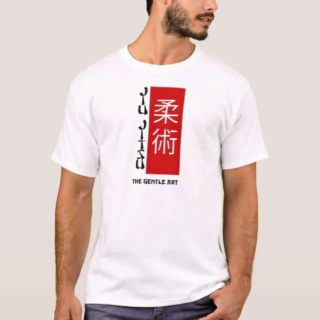 Jiu Jitsu - stillakonsten Tee Shirt (Framsida)