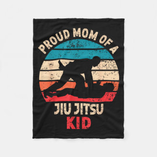 Jiu Jitsu Stolt Mamma Kampsport BJJ Barn Fleecefilt