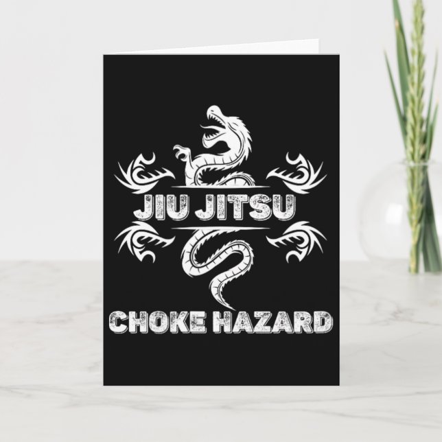 Jiu Jitsu Strypa Hazard Karate Boxning Muay Thai S Kort (Framsida)