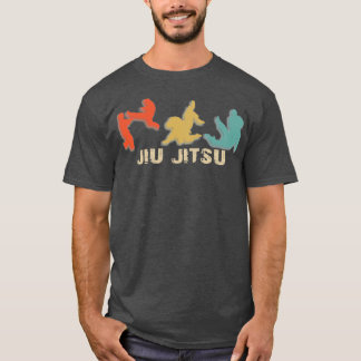 Jiu Jitsu T MMA Vintage Retro Brazilian Jiu Jitsu T Shirt