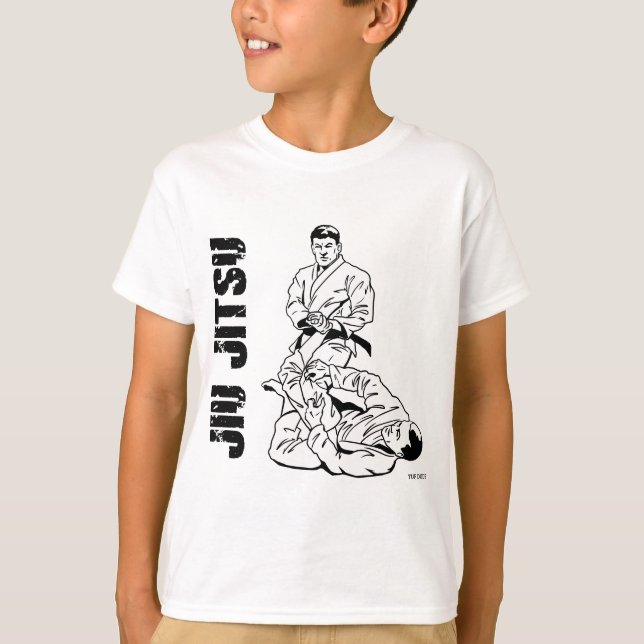 Jiu Jitsu T Shirt (Framsida)