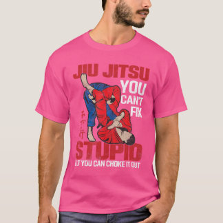 Jiu Jitsu Tåg som en Beast Bjj Mma Jujitsu Jiu J T Shirt