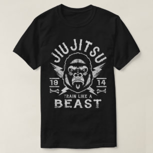 JIU JITSU - TÅGNÅGOT LIKNANDE EN BEAST T SHIRT