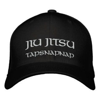 Jiu Jitsu TapSnapNap Broderad Keps