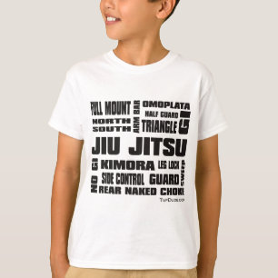 Jiu Jitsu - terminologi T-shirt