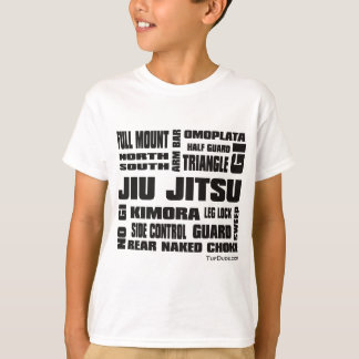 Jiu Jitsu - terminologi T-shirt