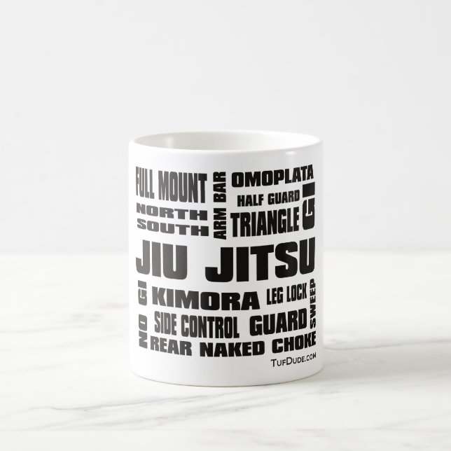 Jiu Jitsu - terminologikaffemugg Kaffemugg (Center)