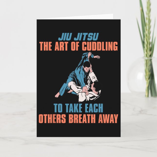 Jiu Jitsu The Art Of Cuddling To Take Each Others  Kort (Framsida)