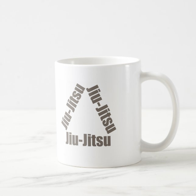 Jiu-Jitsu triangel Kaffemugg (Höger)