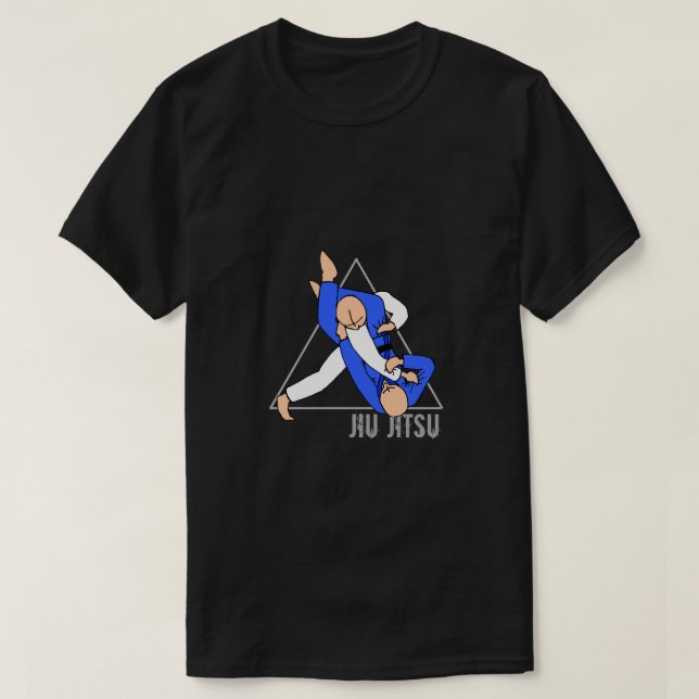 Jiu Jitsu triangelT-tröja T Shirt (Design framsida)