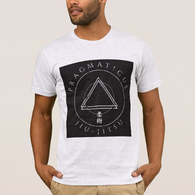 Jiu jitsu Triangle kanji Shirt Tröja (Framsida)