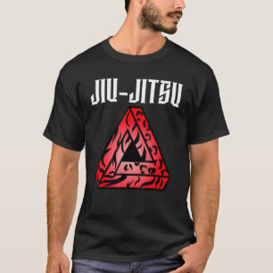 Jiu Jitsu Tribal Gracie Triangle Bjj Grapple mm T Shirt