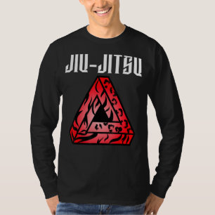 Jiu Jitsu Tribal Gracie Triangle Bjj Grapple mm T Shirt