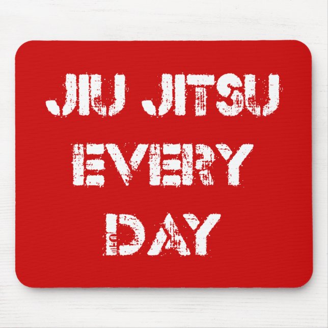 Jiu Jitsu varje dag Mousepad Musmatta (Framsidan)