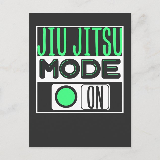 JIU-JITSU VYKORT (Framsida)