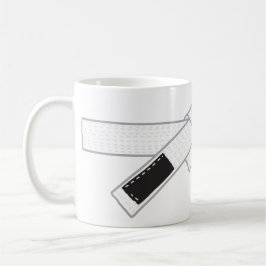 jiu jitsu whitebelt mugg