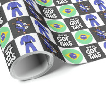 Jiu Jitsu Wrapping Papper