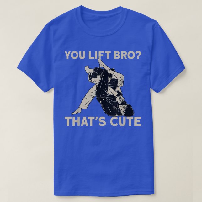 Jiu Jitsu You Hiss Bro som är Cute T Shirt (Design framsida)