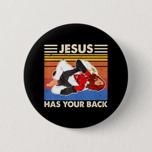 Jiu Jitsu's Jesus har din baksida i Brasilien Knapp