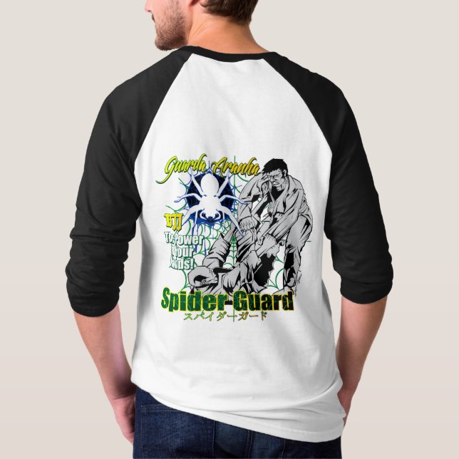 jiu-jitsuspindelvakt tee (Baksida)