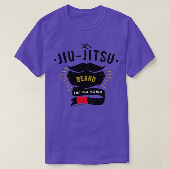 Jiujitsu beard Classic TShirt T Shirt (Design framsida)