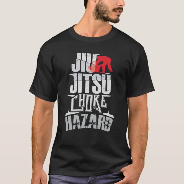 JiuJitsu Grappling BJJ T Shirt (Framsida)