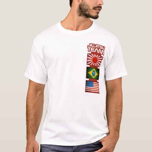 Jiujitsu lagTShirt Tee (Framsida)