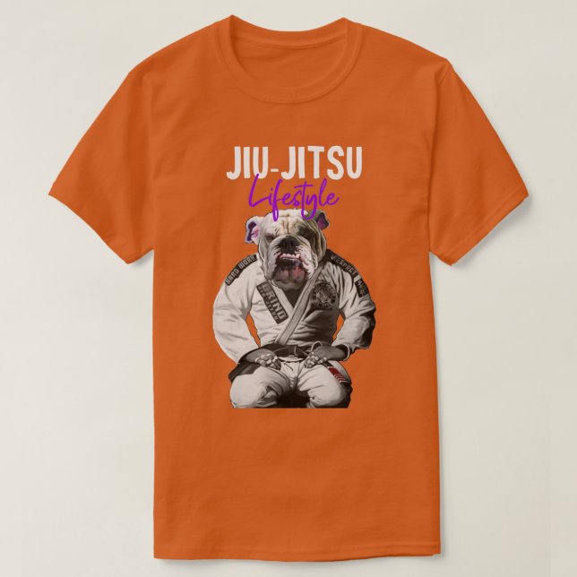 Jiujitsu Lifestyle Jiu Jitsu för BJJ älskare Funny T Shirt (Design framsida)