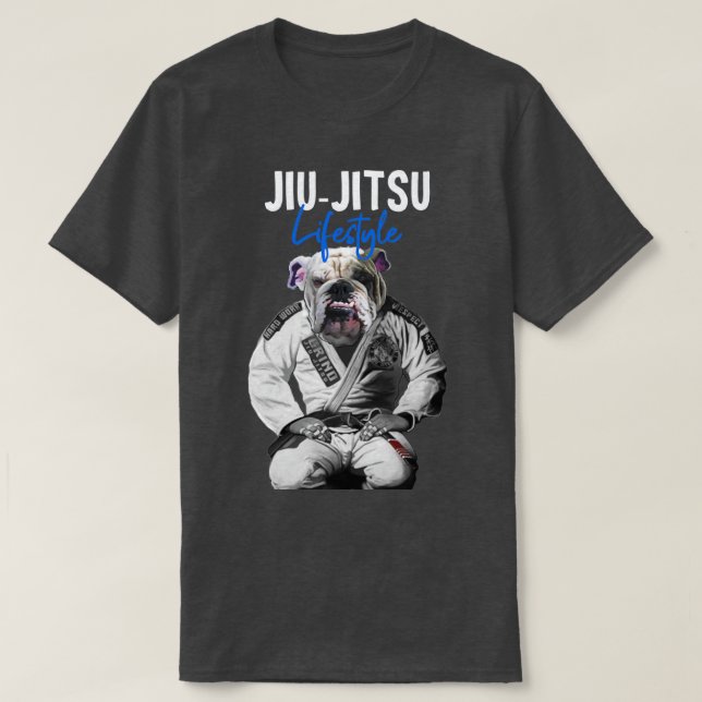 Jiujitsu Lifestyle Jiu Jitsu Shirt för BJJ älskare T Shirt (Design framsida)