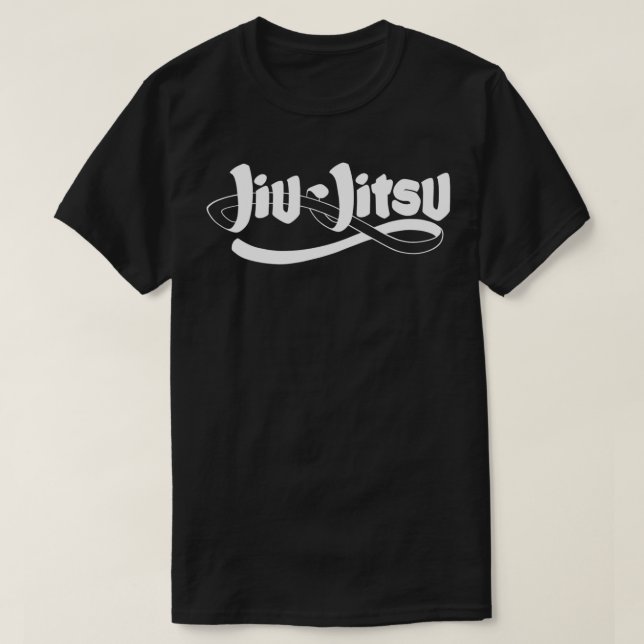JiuJitsu-logotyp T Shirt (Design framsida)