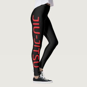 Jiujitsu som lägger benen på ryggen smågräl leggings