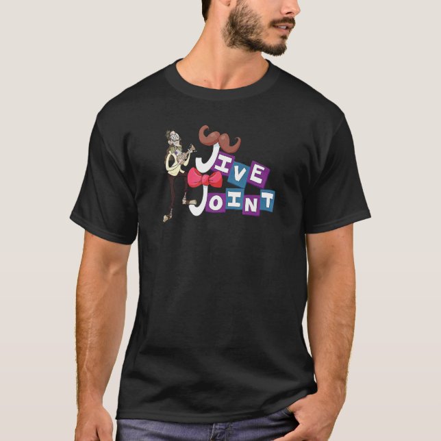 Jive Joint Goofbollar Music Festival Outfit T Shirt (Framsida)
