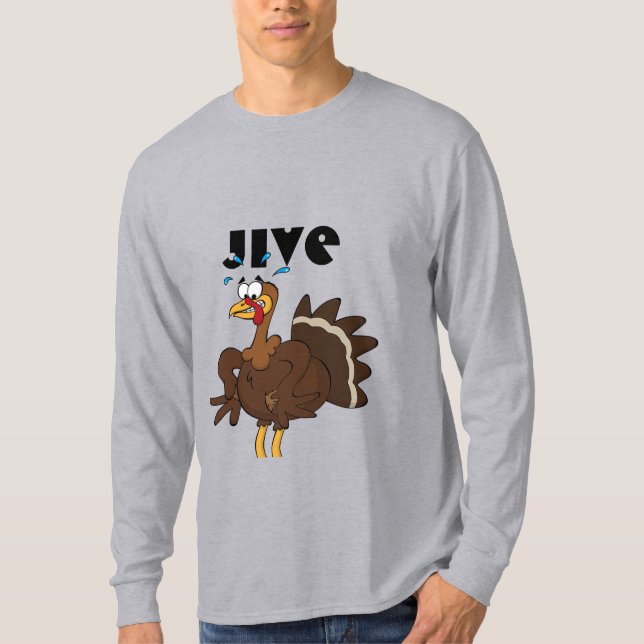 JIVE TURKEY-LÅNGÄRMAD TEE (Framsida)