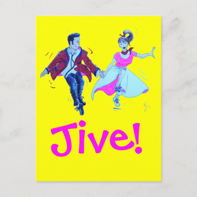 Jivers! Vykort (Framsida)