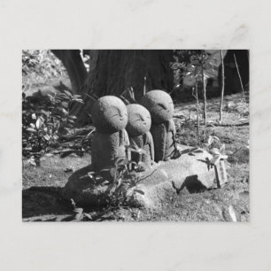 Jizo Statues, Hase Temple: Kamakura, Japan Vykort