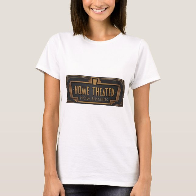 JJ76 returnerar Theater.tif T Shirt (Framsida)