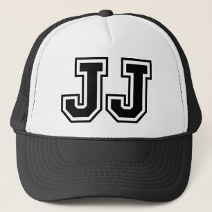 "JJ-" Monogram Keps