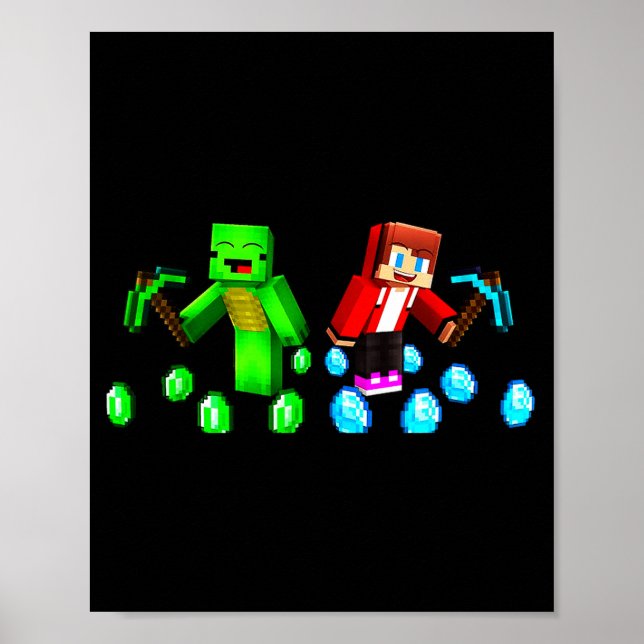Jj Och Mikey Grattis På Födelsedagen  Poster (Framsidan)