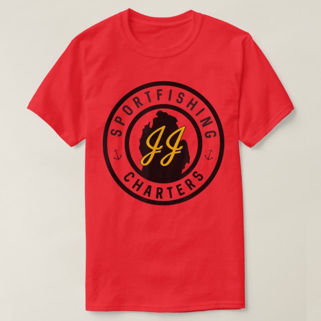 JJ SportFishing T Shirt (Design framsida)