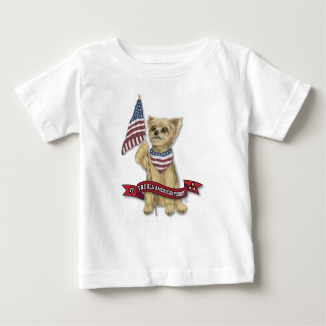 JJ, The All-American Yorkie T Shirt (Framsida)