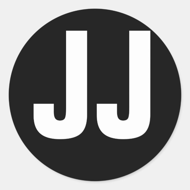 JJ Tribute Runt Klistermärke (Framsida)