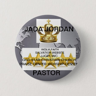JJGPCWC GOD STAR CHRISTIAN CHURCH BADGE ERASER KNAPP